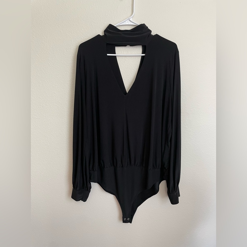 Forever21+ Long sleeve body Suit